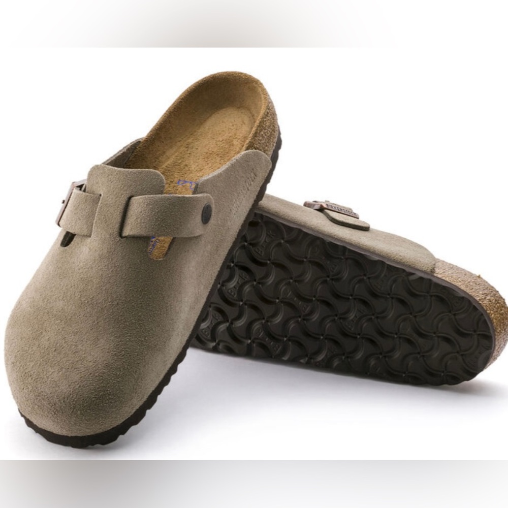 Birkenstock Boston Clog taupe size 40 womens